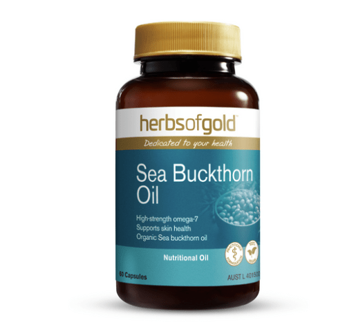 Herbs of Gold Sea Buckthorn Oil - 60 Capsules