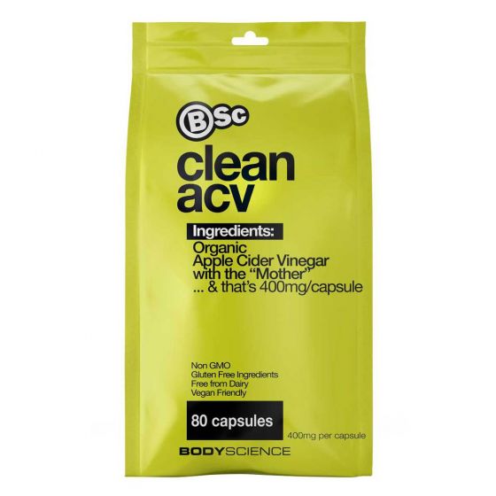 Body Science Clean Apple Cider Vinegar 80 Capsules — The Healthfood Store