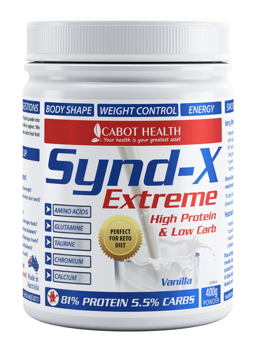 Cabot Health Synd X Protein Powder Vanilla 400g