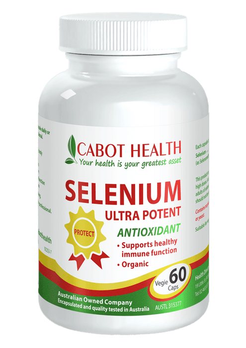 Cabot Health Selenium Ultra Potent 60 Capsules
