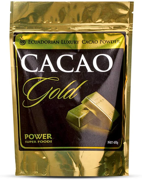 Power Super Foods Luxury Organic Cacao GOLD 450g