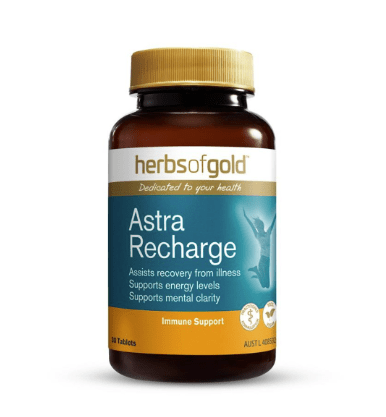 HERBS OF GOLD ASTRA RECHARGE - 30 TABLETS