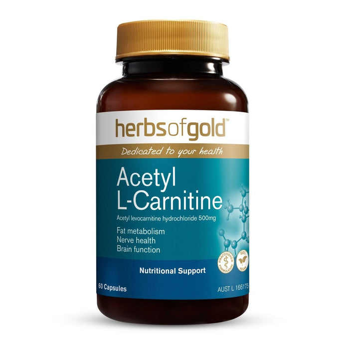 HERBS OF GOLD ACETYL L-CARNITINE 60VC