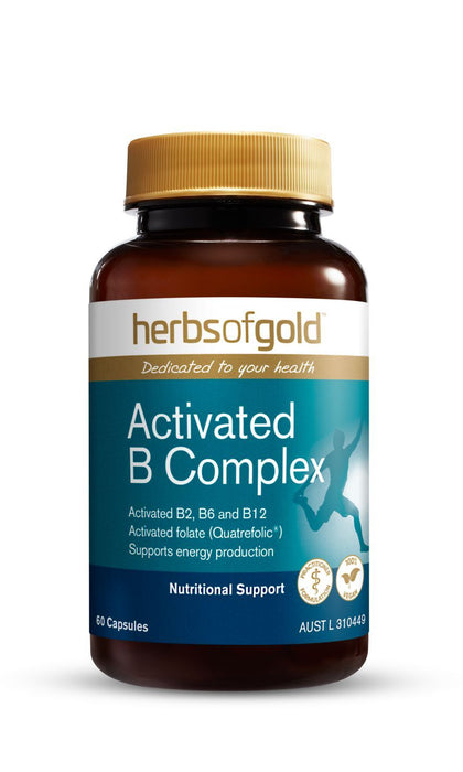 HERBS OF GOLD ACTIVATED B COMPLEX 60C