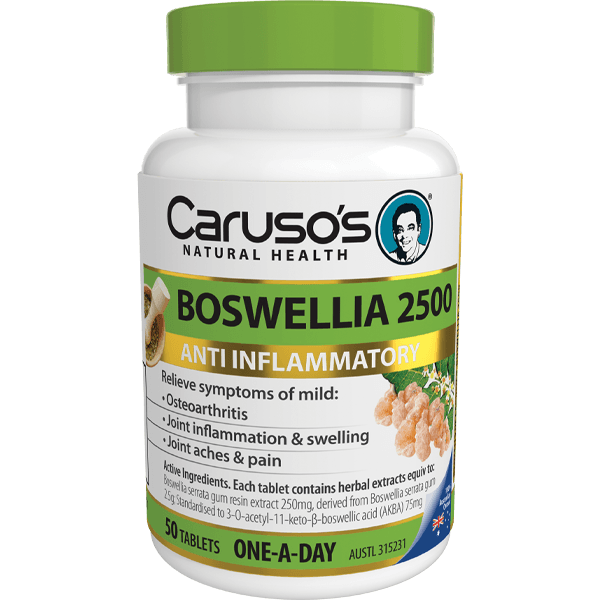 Caruso's Boswellia 2500 - 50 Tablets
