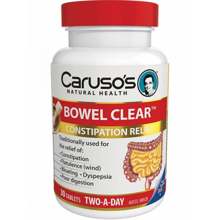 Caruso's Bowel Clear - 30 Tablets