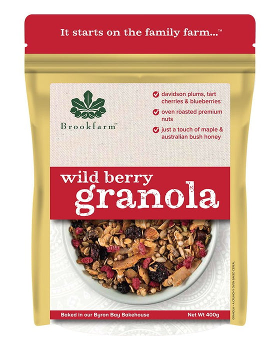 Brookfarm Wild Berry Granola 400g