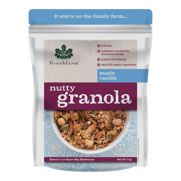 Brookfarm Nutty Granola Maple Vanilla