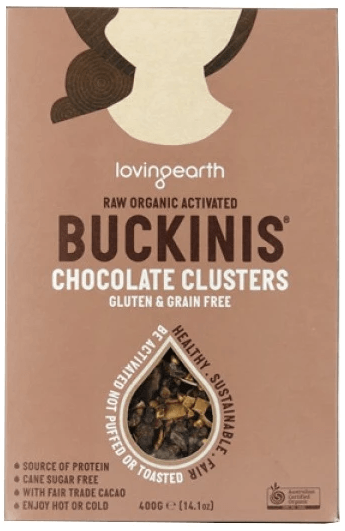 Buckinis - Chocolate Clusters (400g)