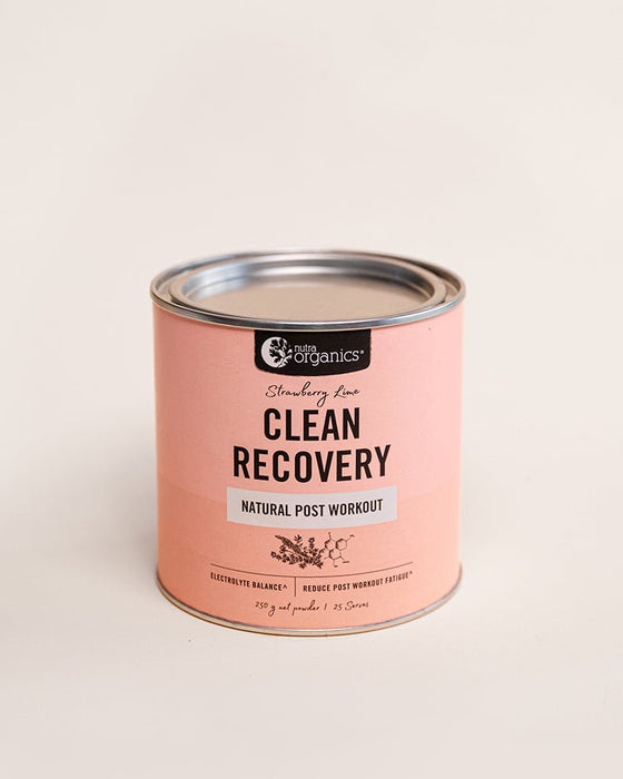 Nutra Organics Clean Recovery - Strawberry Lime
