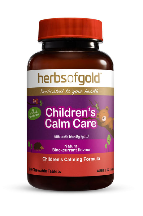 HERBS OF GOLD CHILDRENS CALM CARE 60T