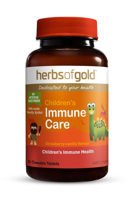 HERBS OF GOLD CHILDRENS IMMUNE CARE  60T