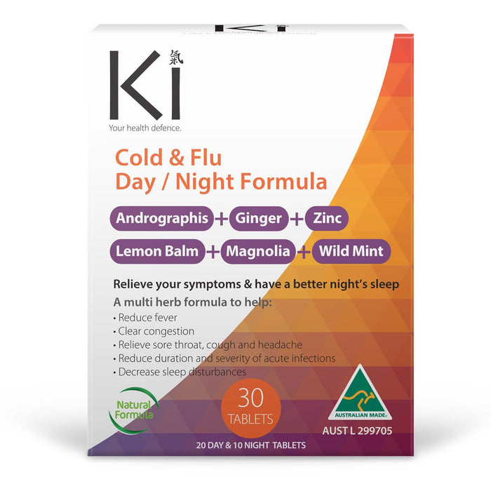 Ki Cold & Flu Day/Night Formula 30 Tablets