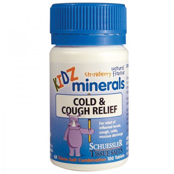 Schuessler Tissue Salts Kidz Minerals Cold & Cough