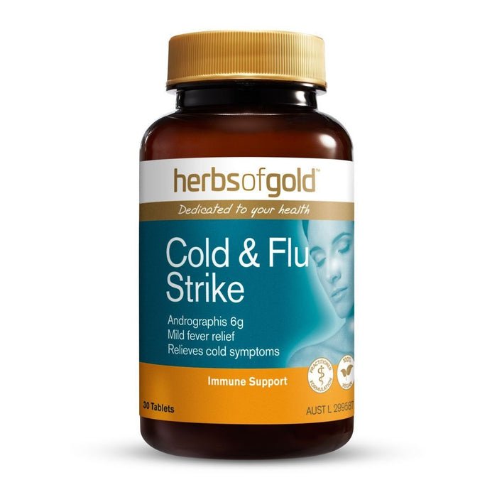 HERBS OF GOLD COLD AND FLU STRIKE 30T