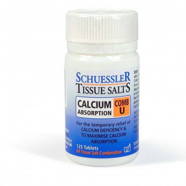 Schuessler Tissue Salts Comb U