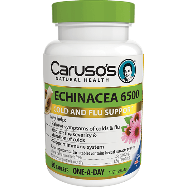 Caruso's Echinacea 6500 - 50 Tablets
