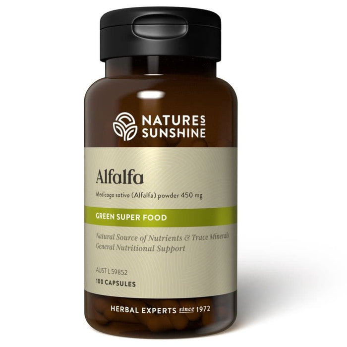 Nature's Sunshine Alfalfa - 100 Capsules