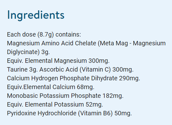 Ethical Nutrients Mega Magnesium Raspberry 450g Powder