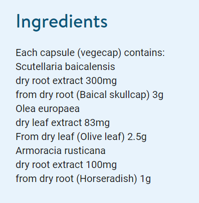 Ethical Nutrients Sinus & Hayfever Relief 60 Capsules