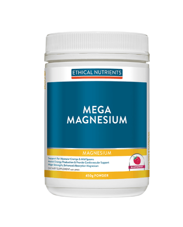 Ethical Nutrients Mega Magnesium Raspberry 450g Powder