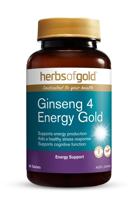 HERBS OF GOLD GINSENG 4 ENERGY GOLD 60T