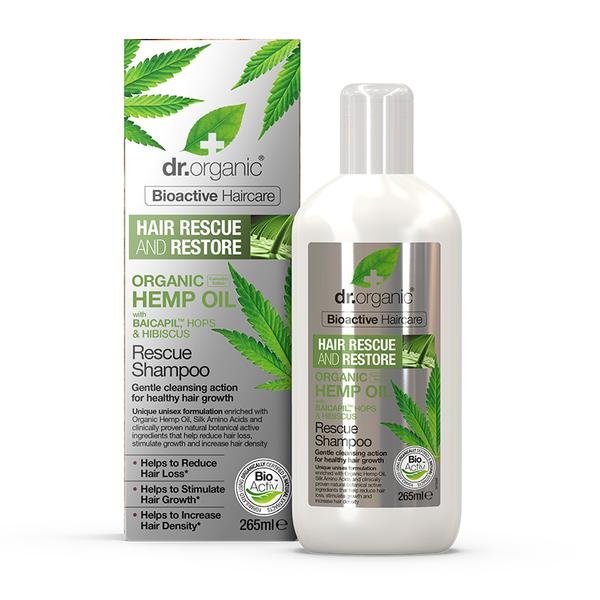 Dr. Organic Hemp Oil Rescue Shampoo 265ml