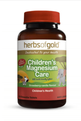 HERBS OF GOLD CHILDREN'S MAGNESIUM CARE 60 TABLETS