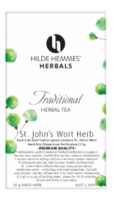 St Johns Wort – 50g Herbal Tea
