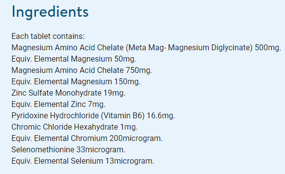 Ethical Nutrients Mega Magnesium Tablets