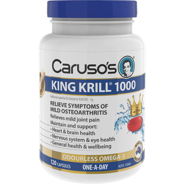 Caruso's King Krill 1000mg - 120 Capsules