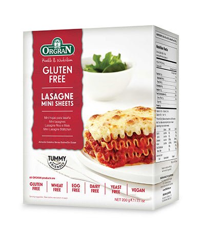 Orgran Lasagne Mini Sheets