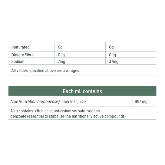 Lifestream Biogenic Aloe Vera Juice 2L