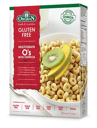 Orgran Multigrain Breakfast O's with Quinoa 300g