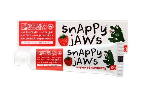 Snappy Jaws Toothpaste - Super Strawberry