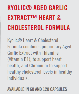 Nutra-Life Kyolic Heart & Cholesterol Formula 120 Capsules