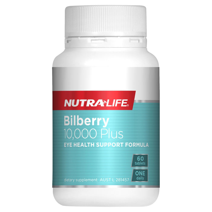 NUTRA-LIFE BILBERRY 10000 PLUS LUTEIN 60T