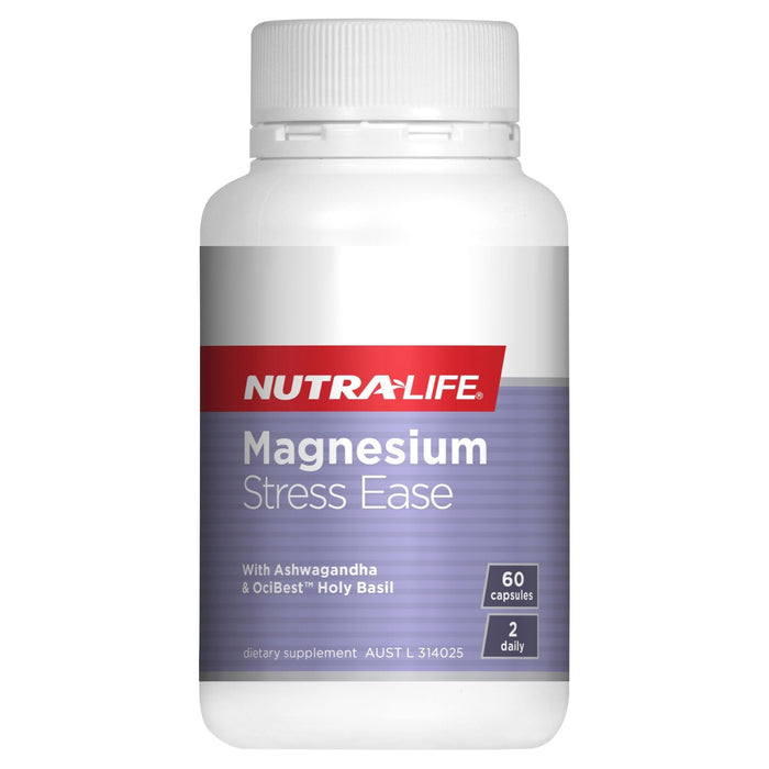 NUTRA-LIFE MAGNESIUM STRESS EASE 60C