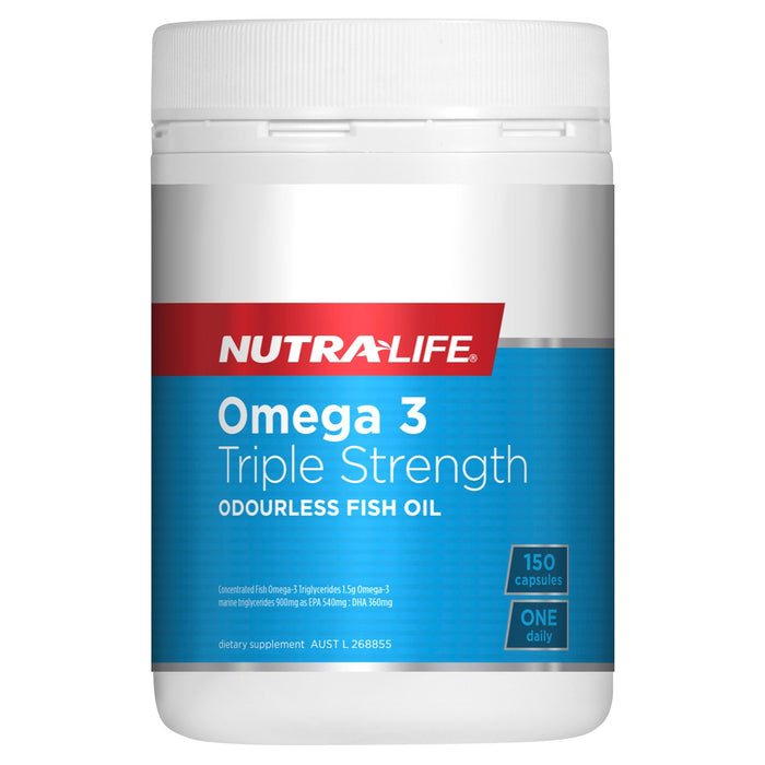 NUTRA-LIFE TRIPLE STRENGTH OMEGA 3 150C