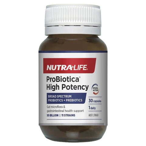 Nutra Life - Probiotica High Potency - 30 Capsules