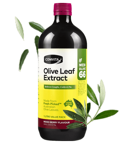 Comvita Olive Leaf Extract Mixed Berry - 1L