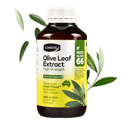 Comvita Olive Leaf Extract High Strength - 120 Capsules