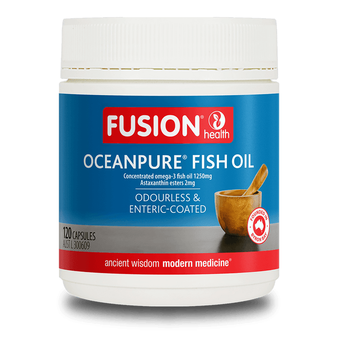 FUSION OCEANPURE FISH OIL 1250MG 120C