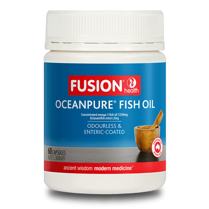 FUSION OCEANPURE FISH OIL 1250MG 60C