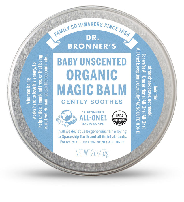 Dr Bronner's Baby Unscented Organic Magic Balm