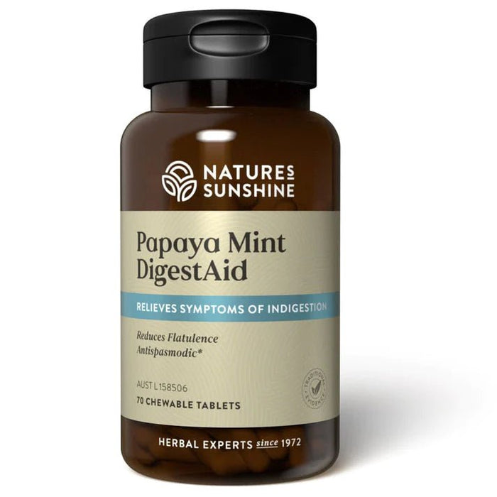 Nature's Sunshine - Papaya Mint DigestAid