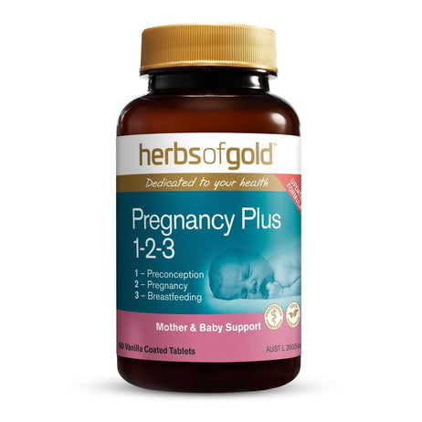 HERBS OF GOLD PREGNANCY PLUS 1-2-3 60T
