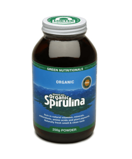 MicrOrganics Mountain Organic Spirulina 250G Powder