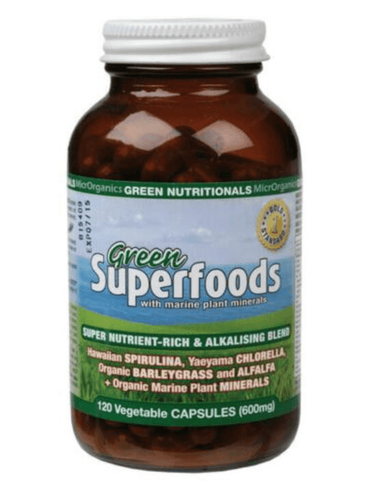 MicrOrganics Green Superfoods 120VC