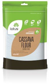 Lotus Cassava Flour Organic 660g